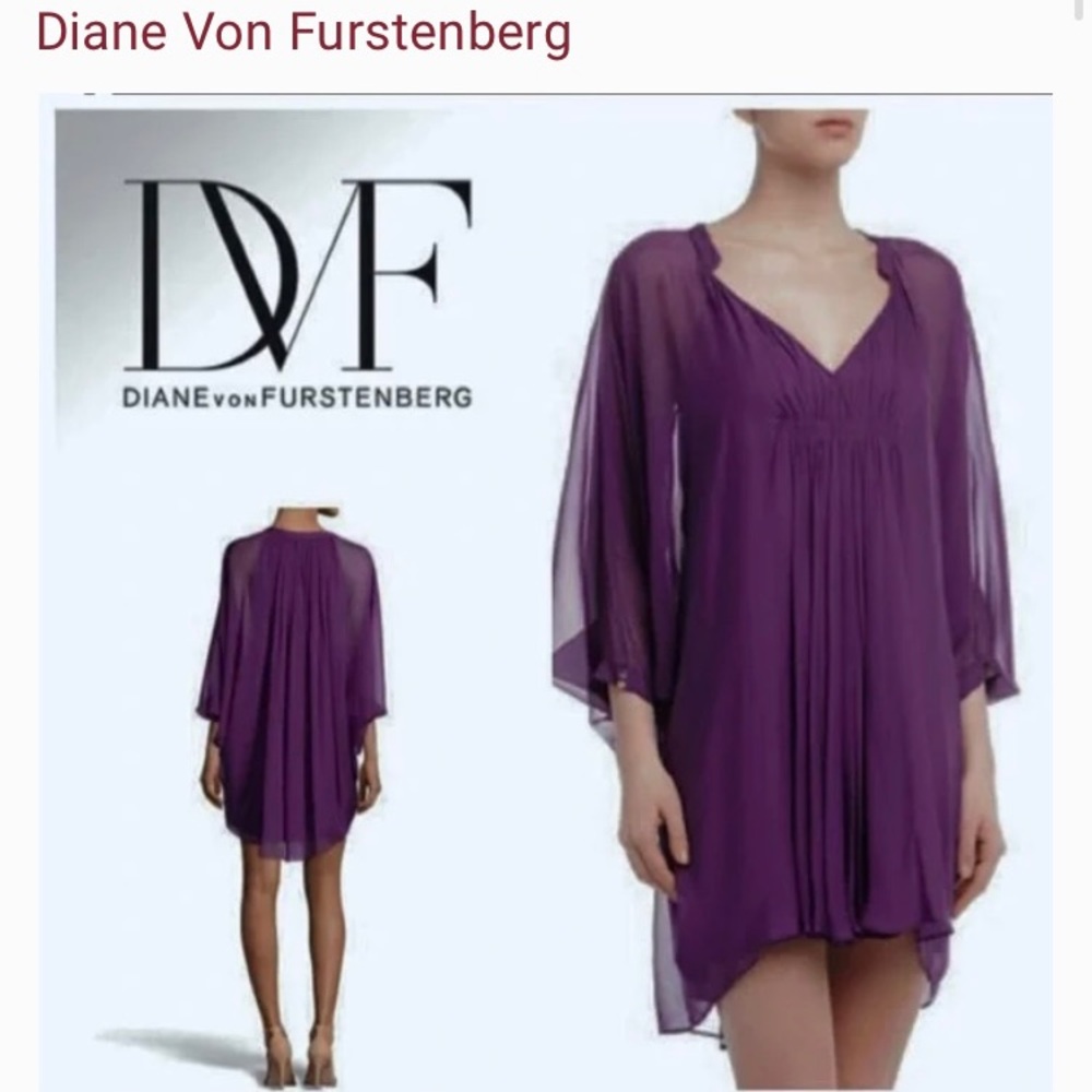 Absolutely stunning Diane von Furstenberg Fleurette dress. Size 8